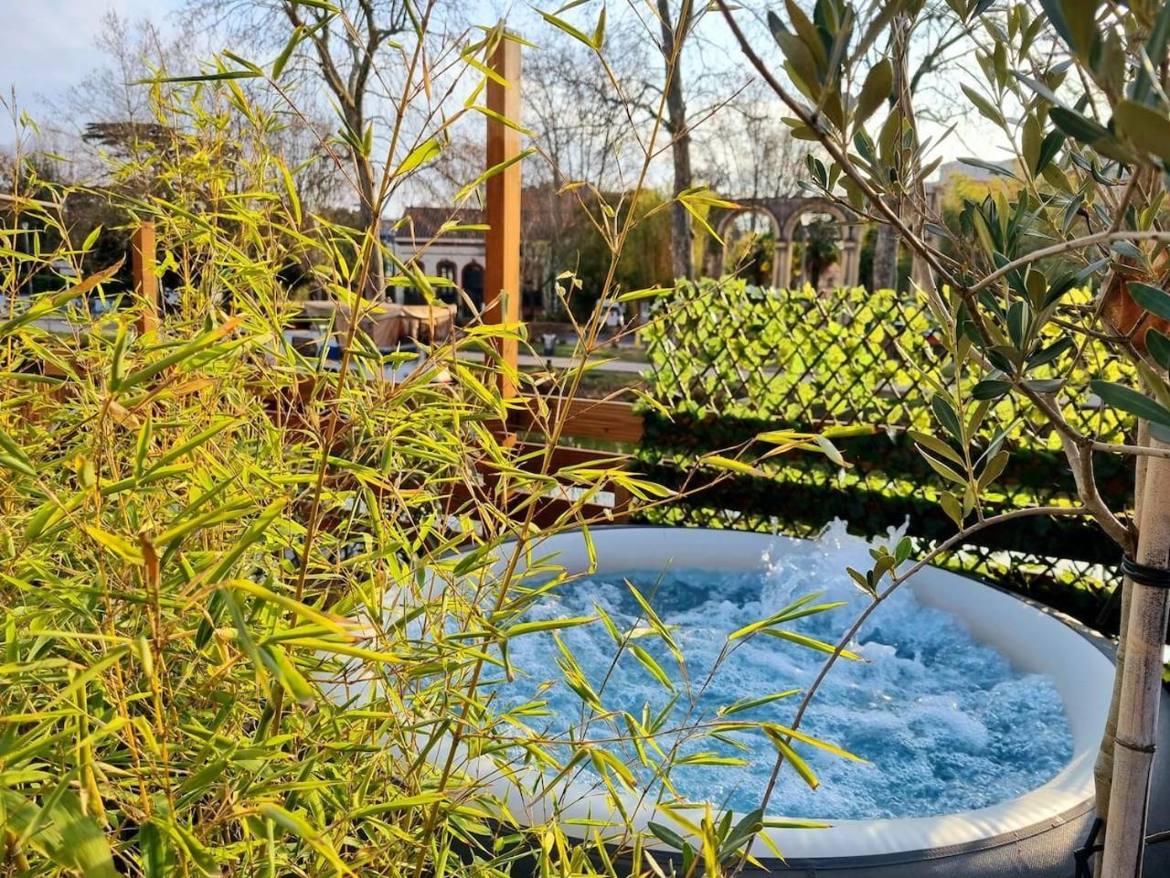 Peniche De Charme Avec Jacuzzi Sur Canal Du Midi Hotel Toulouse Exterior foto